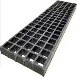 Kumlu Yüzeyli Kaymaz Fiberglas Izgara