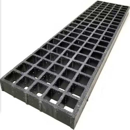 Kumlu Yüzeyli Kaymaz Fiberglas Izgara