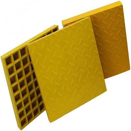Fiberglas Katı Üst Damalı Sac Izgara